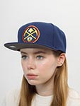 Бейсболка MITCHELL NESS арт. HHSS3256-DNUYYPPPNAVY Denver Nuggets NBA (темно-синий)